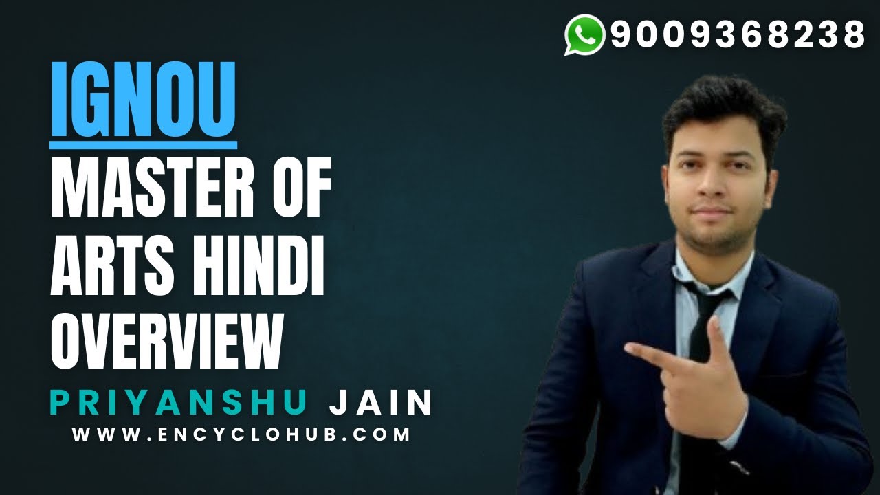 IGNOU MA HINDI OVERVIEW FEES, ADMISSION, ELIGIBILITY ETC.