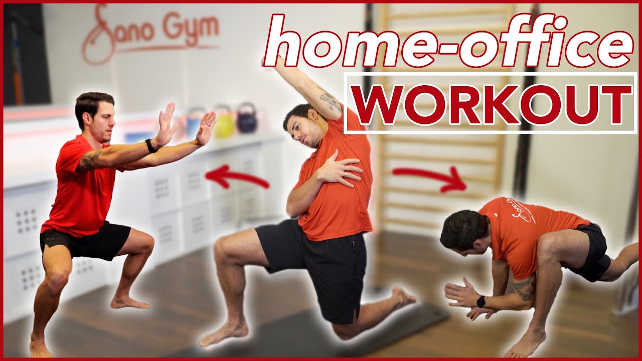 Zu viel im Home-Office? Dieses kurze Workout für deinen Feierabend hält dich fit und beweglich!