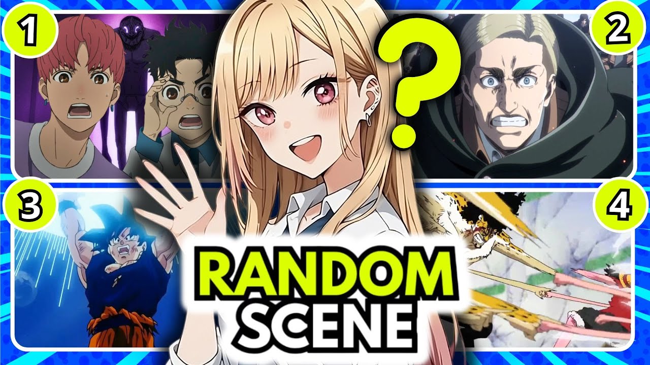 CAN YOU GUESS THE ANIME BY THE RANDOM SCENE? (Very Easy - Very Hard) 🎬🤔⌛Anime Quiz