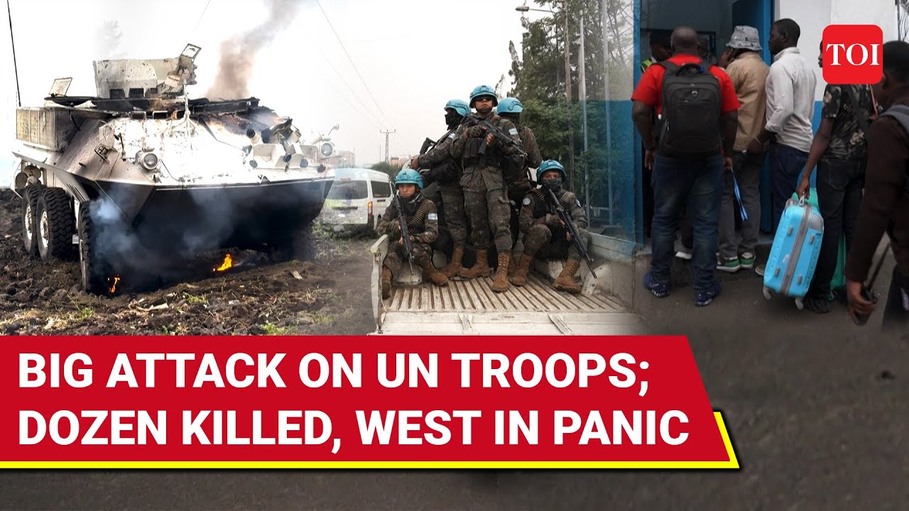 'Americans, Go Home': Huge Attack On Int'l Forces, 12 Killed; Evacuation Advised | DR Congo Violence