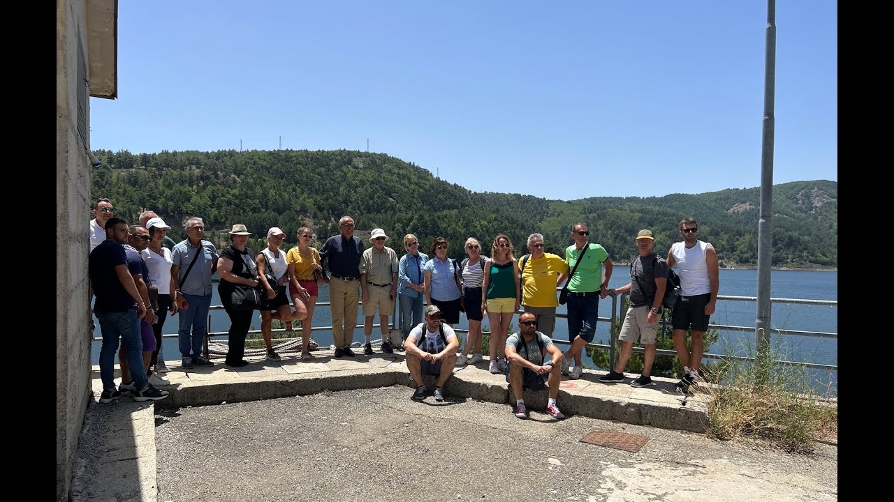 Visita università balcaniche alla Diga del Menta