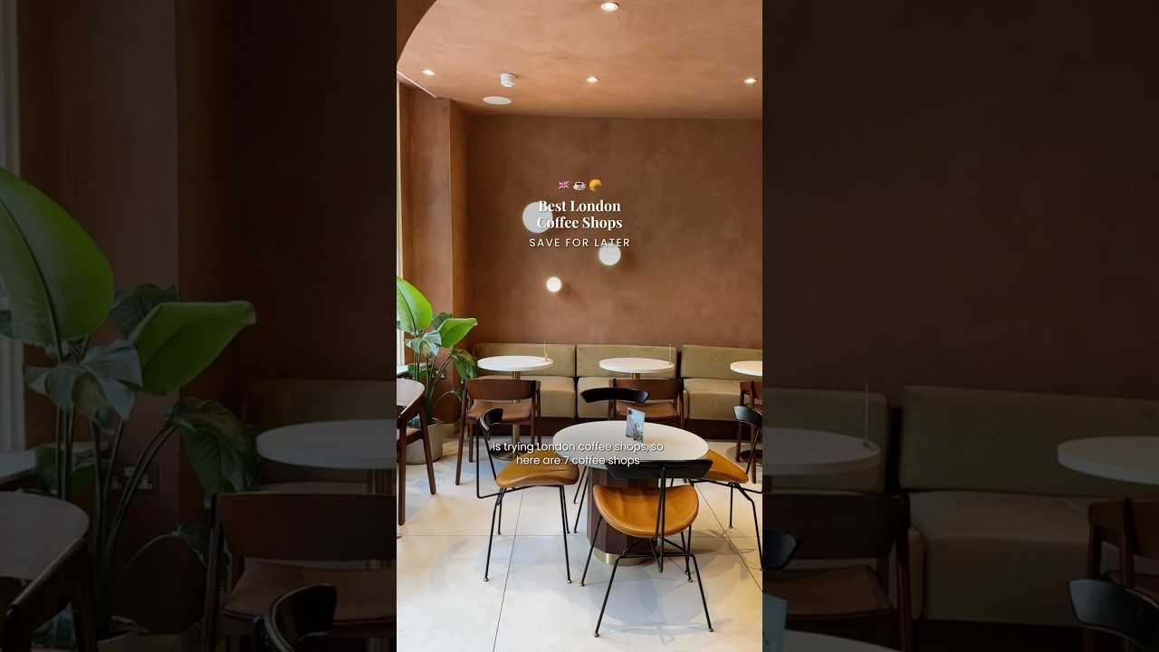 7 of the best coffee shops in London ☕️ #london