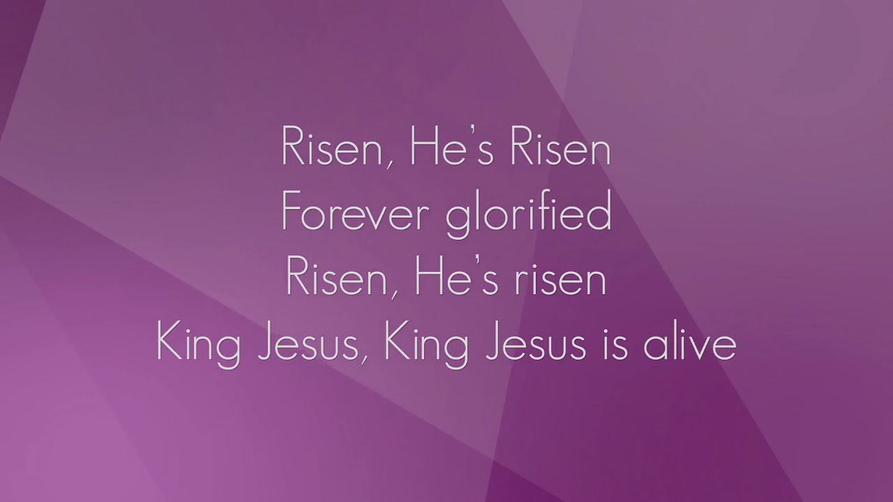 Risen - Israel Houghton Click Track Lyric Video