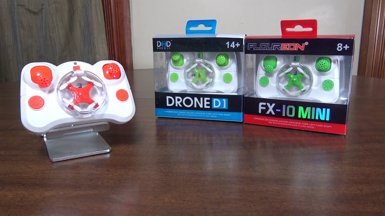 Floureon - FX-10 Mini (2015 World's Smallest Quadcopter) - Review and Flight