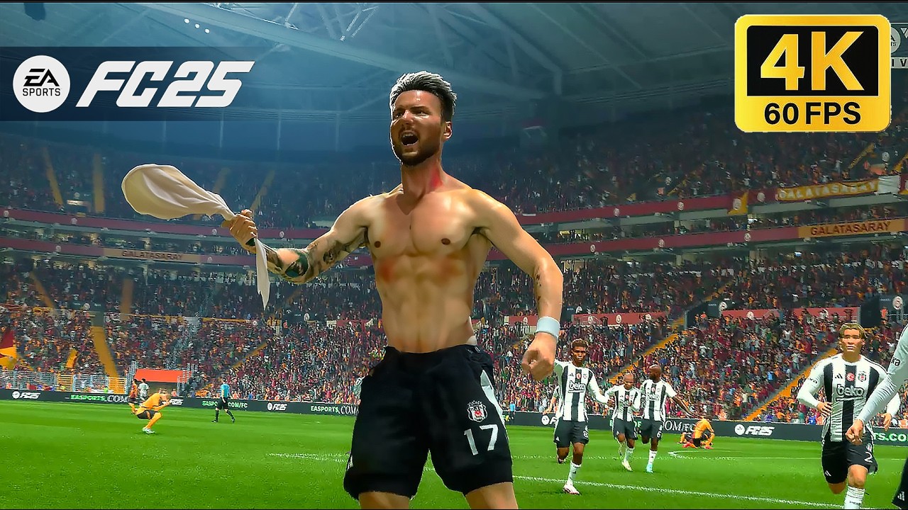 FC 25 - Galatasaray vs Beşiktaş | Ultra Realistic Gameplay 4K