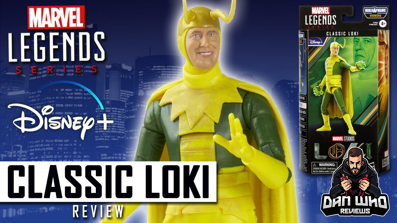 Marvel Legends Classic Loki Disney Plus Loki Khonshu BAF Wave