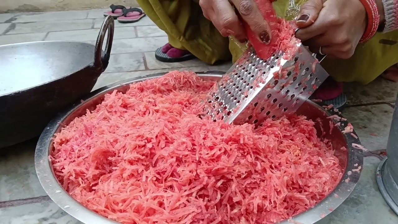 Gaajar ka halwa,😋