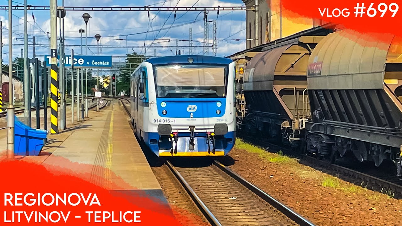 Mit dem RegioNova von Litvinov nach Teplice | TripReport | Vlog 699