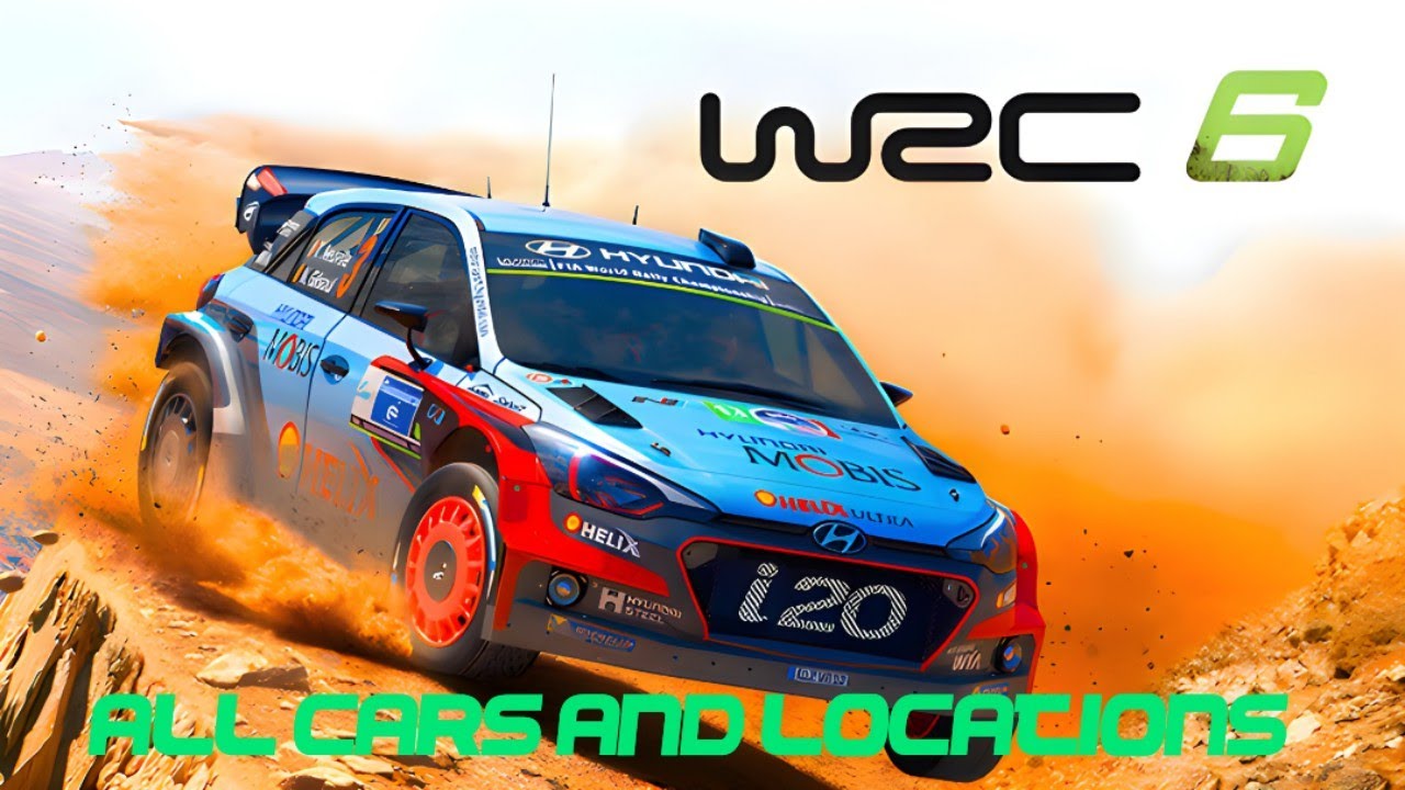 WRC 6 FIA World Rally Championship 2015 | All cars and locations