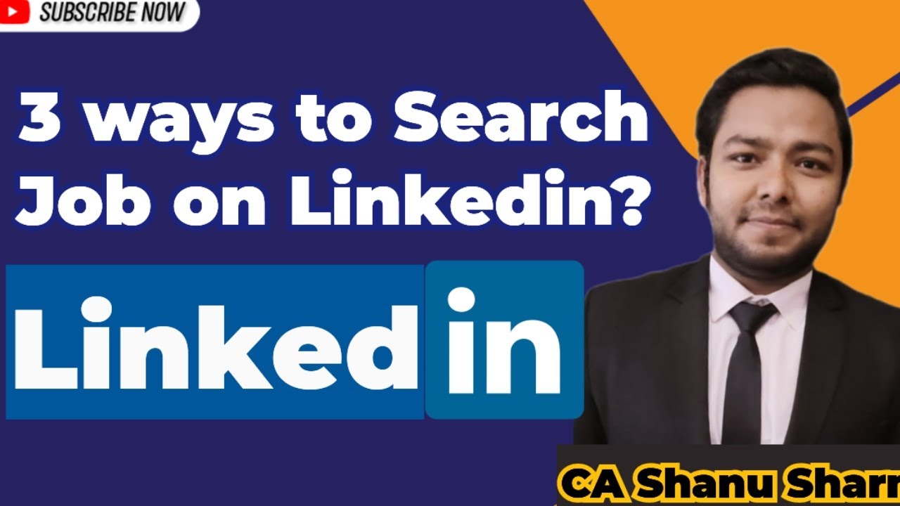 How to Search CA Jobs on Linkedin | CA Freshers |CA Articleship | Job Search