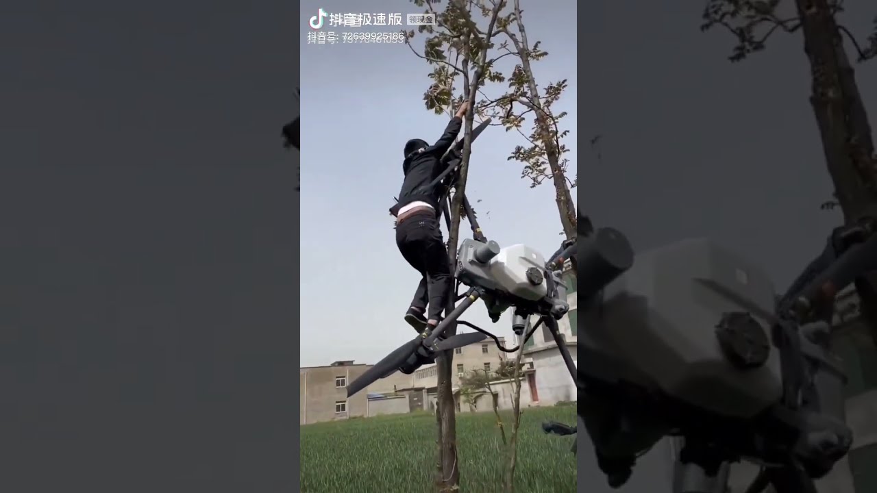 DJI Agras T60 T50 T40 T30 XAG P100 P150 crash compilation from Chinese Tik Tok