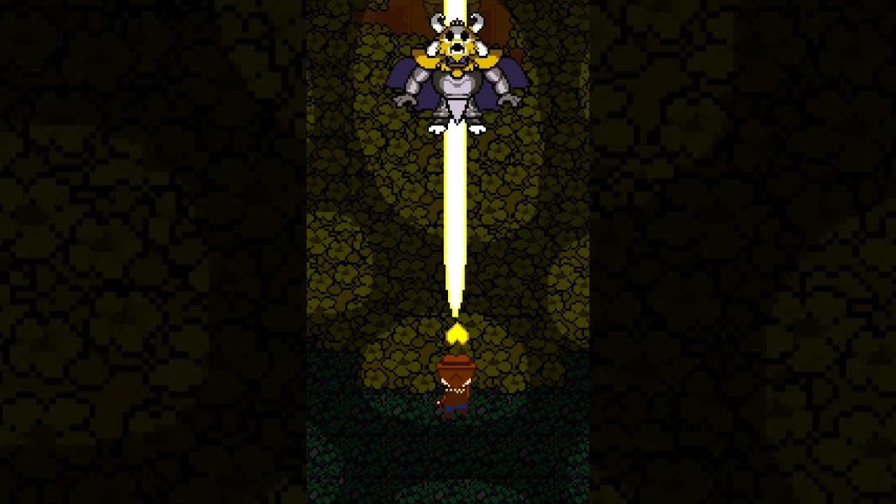 Асгор уничтожен Клевером UNDERTALE YELLOW