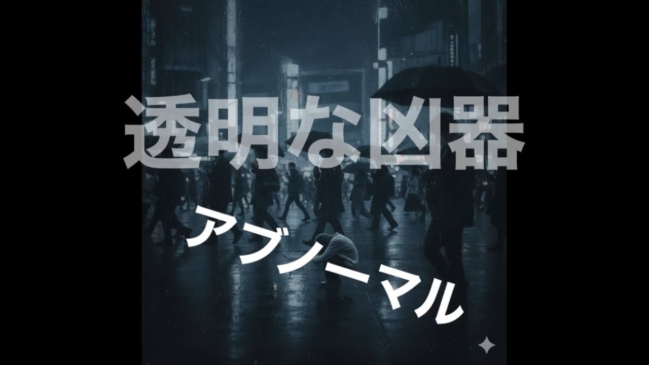 【Gemini作詞】アブノーマル「透明な凶器」