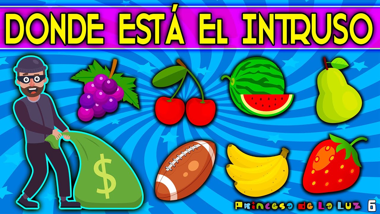 ADIVINA El INTRUSO 🔷 DONDE Está EL IMPOSTOR 🔸 JUEGOS Visuales NIVEL FÁCIL 🚨 PASATIEMPOS DIDÁCTICOS