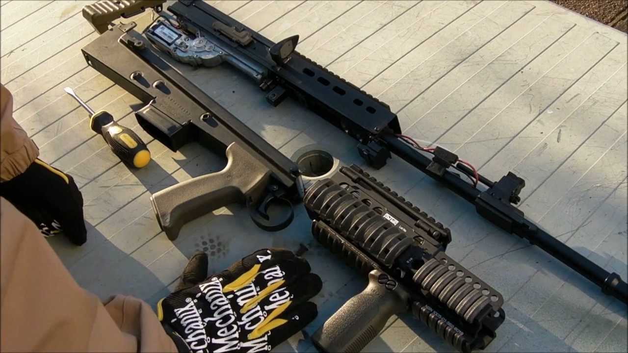 L85/SA80 RIS Handguard Installation (Airsoft)