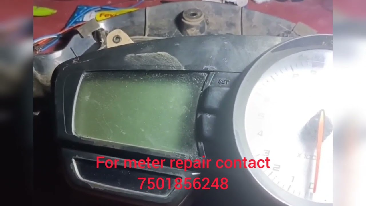 TVS Apache 160 2v meter repair