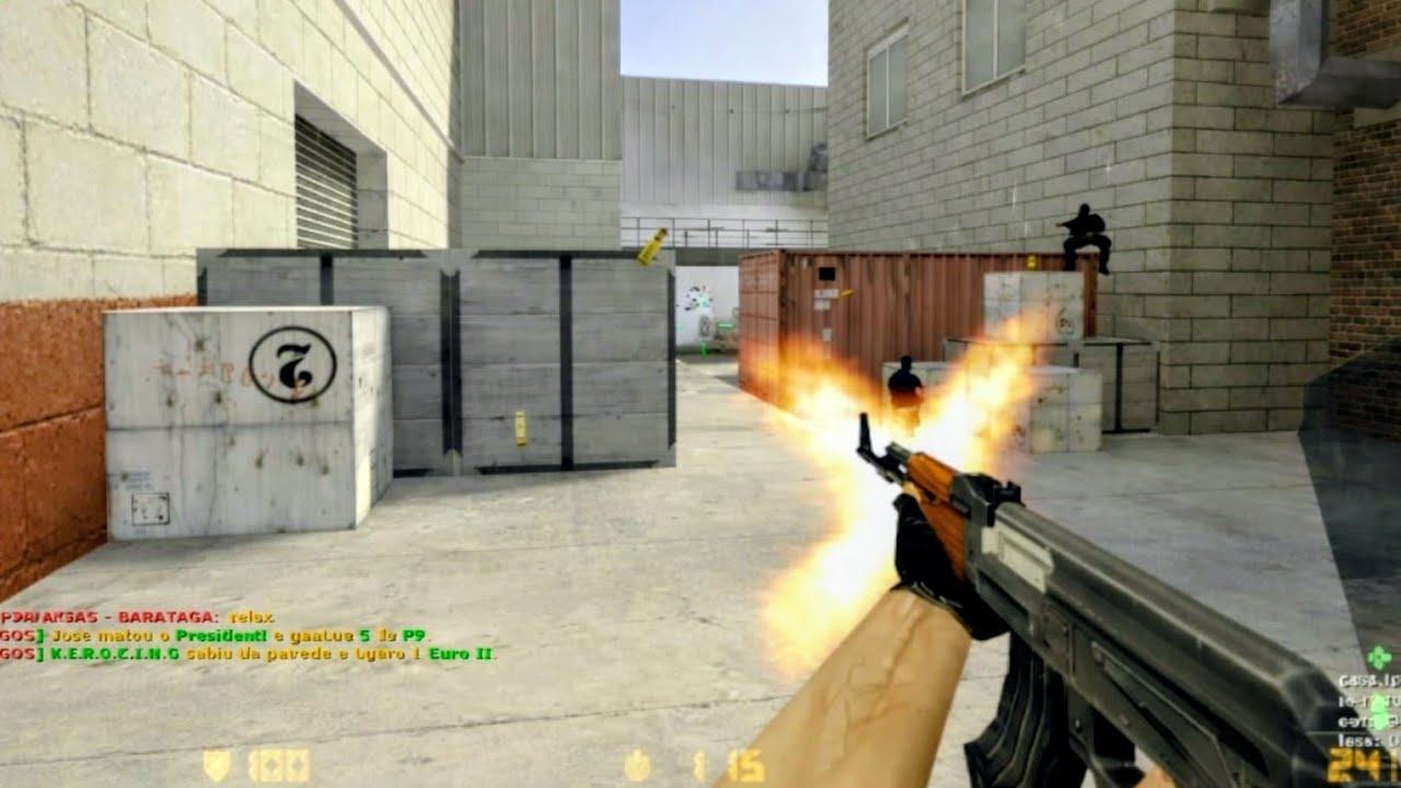 Counter Strike 1.6 - De_supply - Full Gameplay