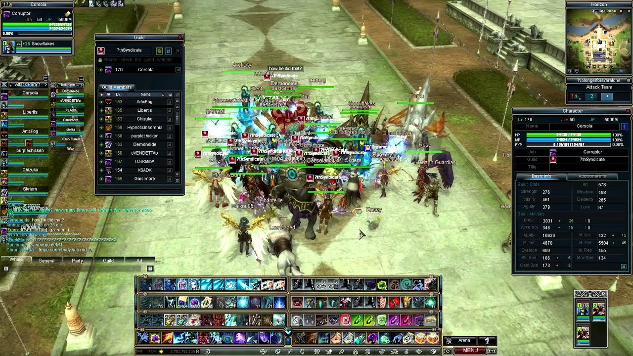 [Rappelz] First to hit level 170 US gPotato servers