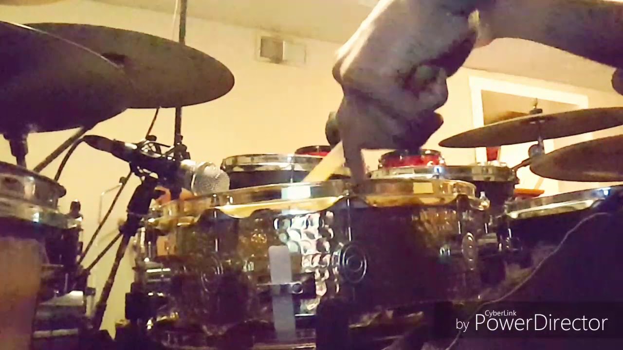 Pdp hand hammered brass 14x5 snare drum demo