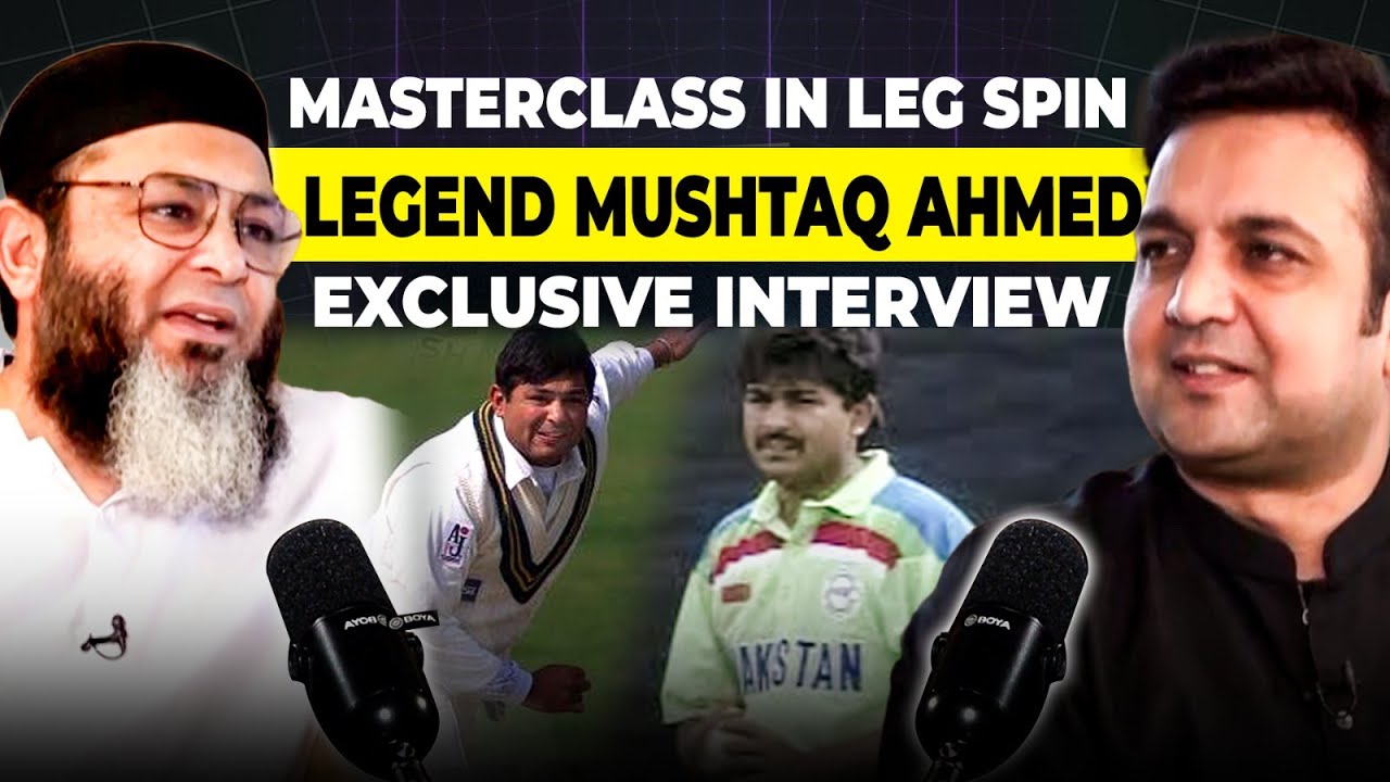 Masterclass In Leg Spin | Legend Mushtaq Ahmed | Exclusive Interview | Suno Sports Podcast