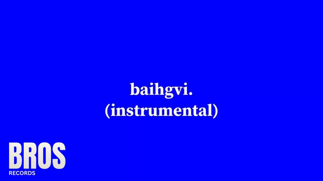 XEYES - baihgvi. (Instrumental)