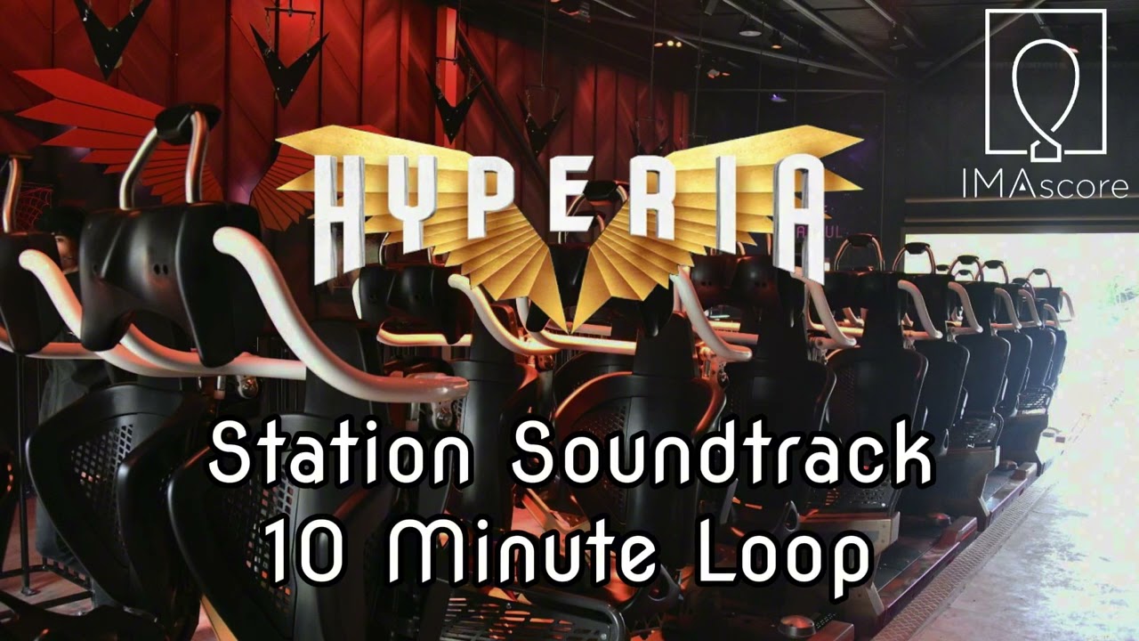 Hyperia Station Soundtrack - 10 Minute Loop | Thorpe Park