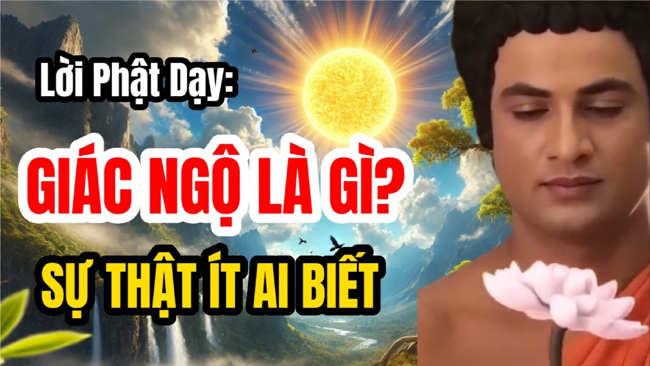 Giác Ngộ Là Gì? Lời Phật Dạy Giác Ngộ Không Xa… Nó Ở Ngay Trong Đời Thường