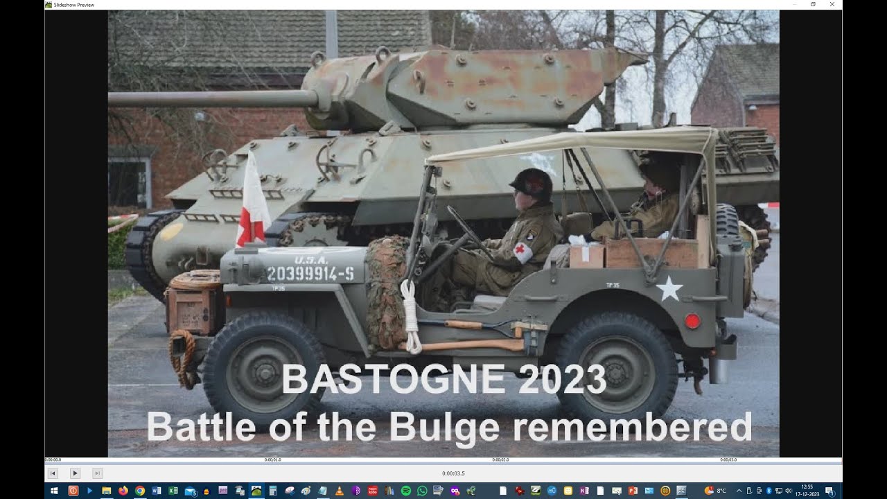 BASTOGNE 2023 Battle of the Bulge remembered