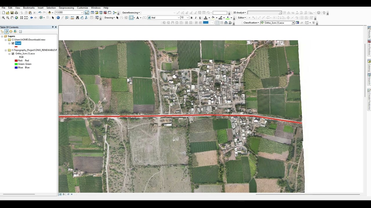 How to create shp file in ArcMap