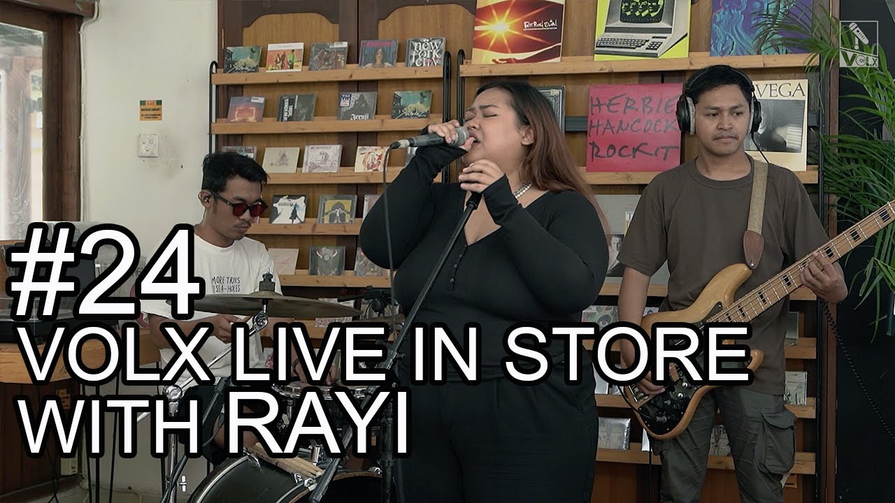 #24 VOLX LIVE IN STORE WITH RAYI | HARDEST GOODBYE, THERE YOU FLEW