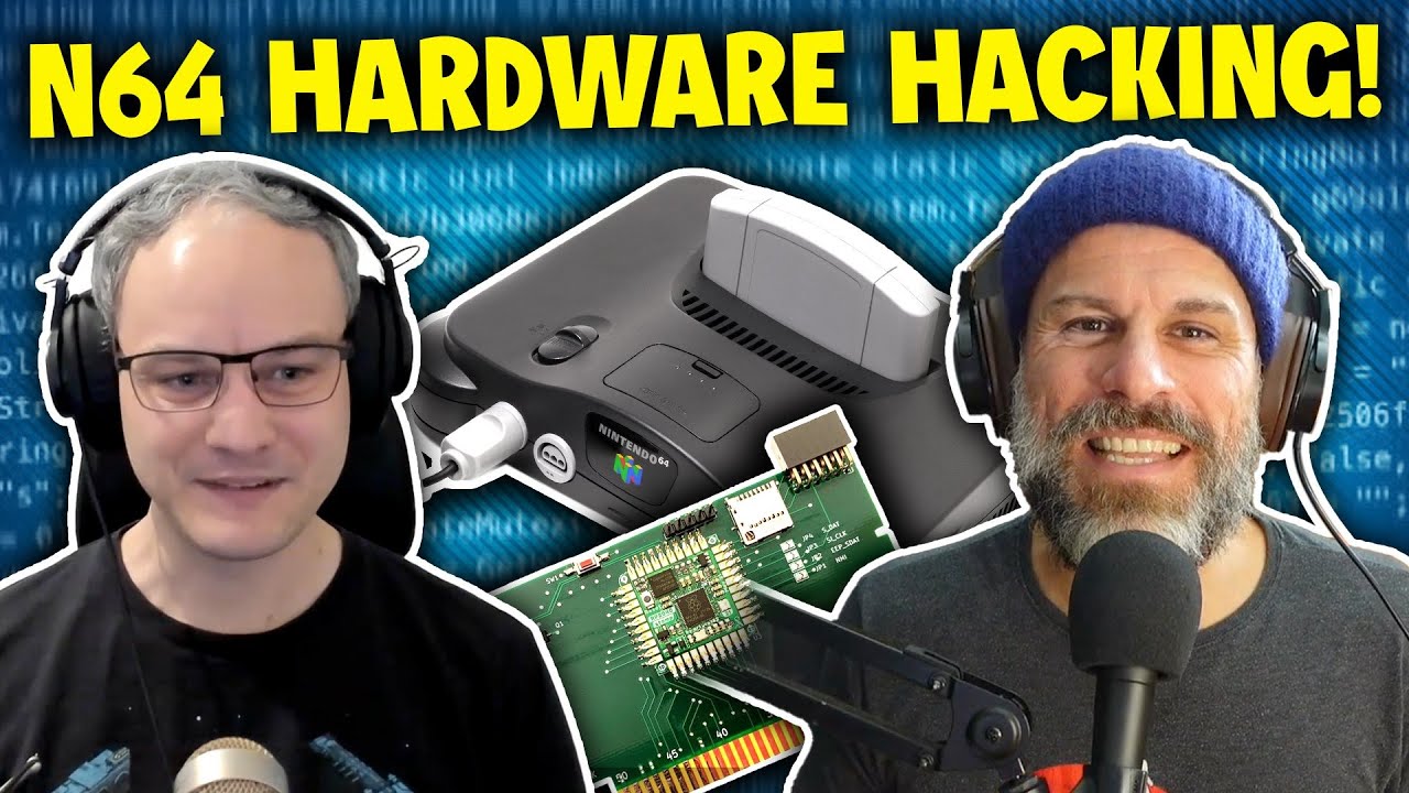 Hacking the N64 using a Pi Pico w/ Konrad Beckmann - Zezcast