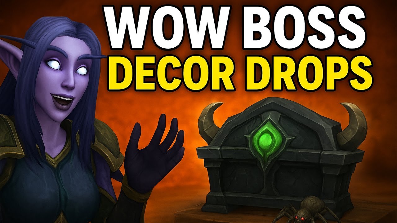 Руководство по декору WoW: все предметы, которые вам нужны для дома с боссами│Полночь