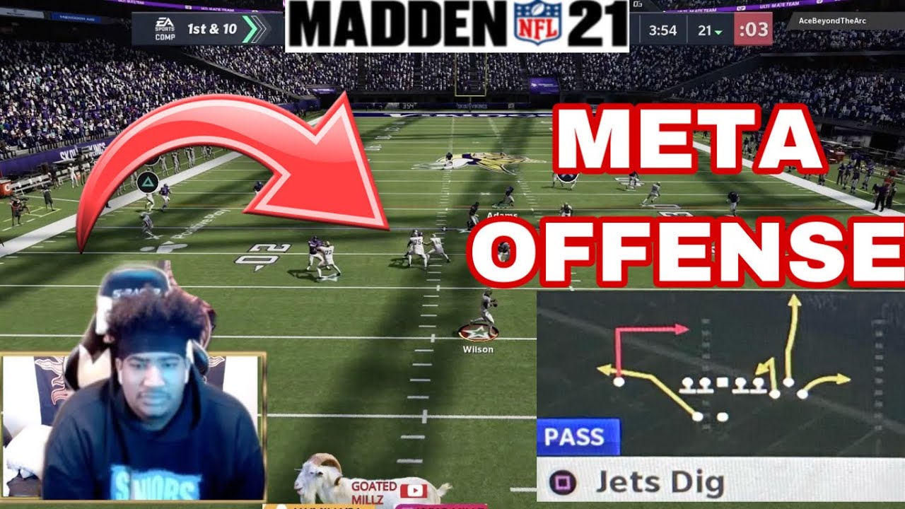 THIS NEW META OFFENSE IS UNSTOPPABLE ‼️| WE FORCED TO QUICK RAGE QUITS 🔥| MADDEN 21