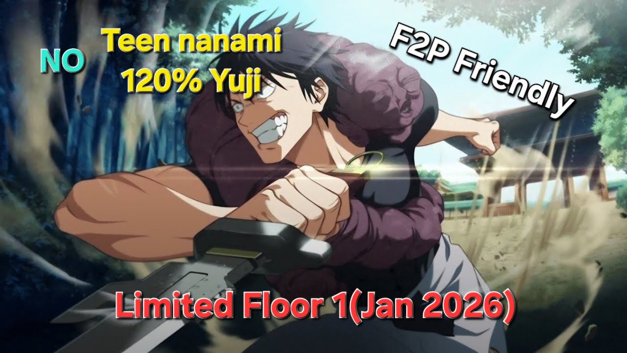 Limited Time Floor 1(Jan 2026) F2P Friendly||Jujutsu kaisen Phantom Parade 