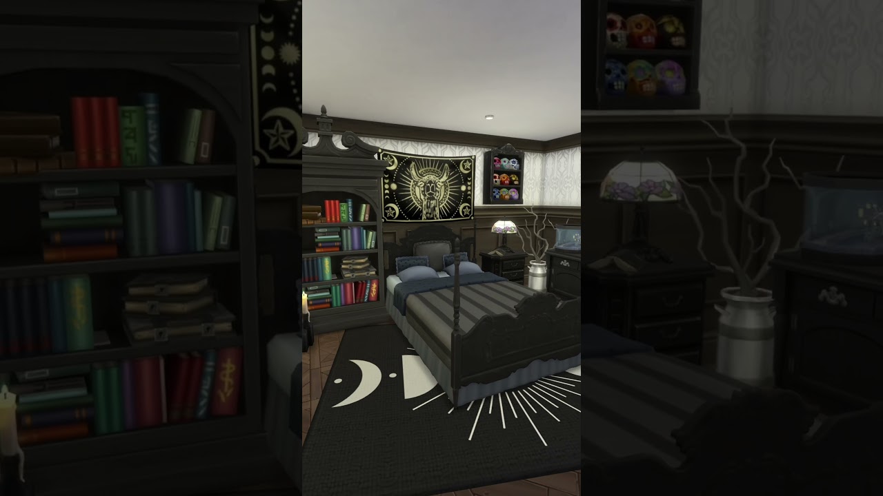 gothic bedroom 💀