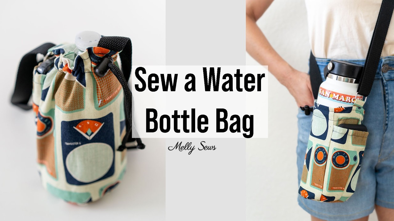 Make a Water Bottle Bag with a Phone Pocket
