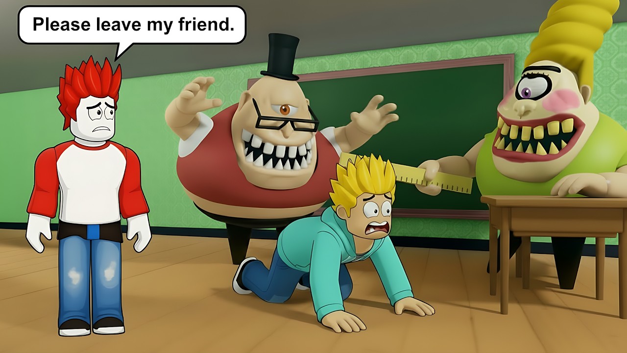 Can I Escape Mr. Stinky&rsquo;s Detention?📚 Roblox Obby
