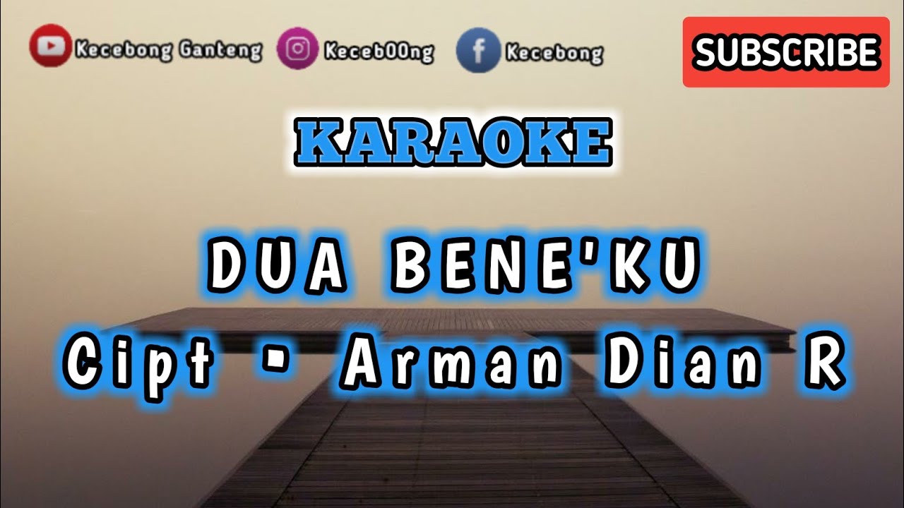 KARAOKE BUGIS - DUA BENEKU || Cipt : Arman Dian Ruzanda || -2