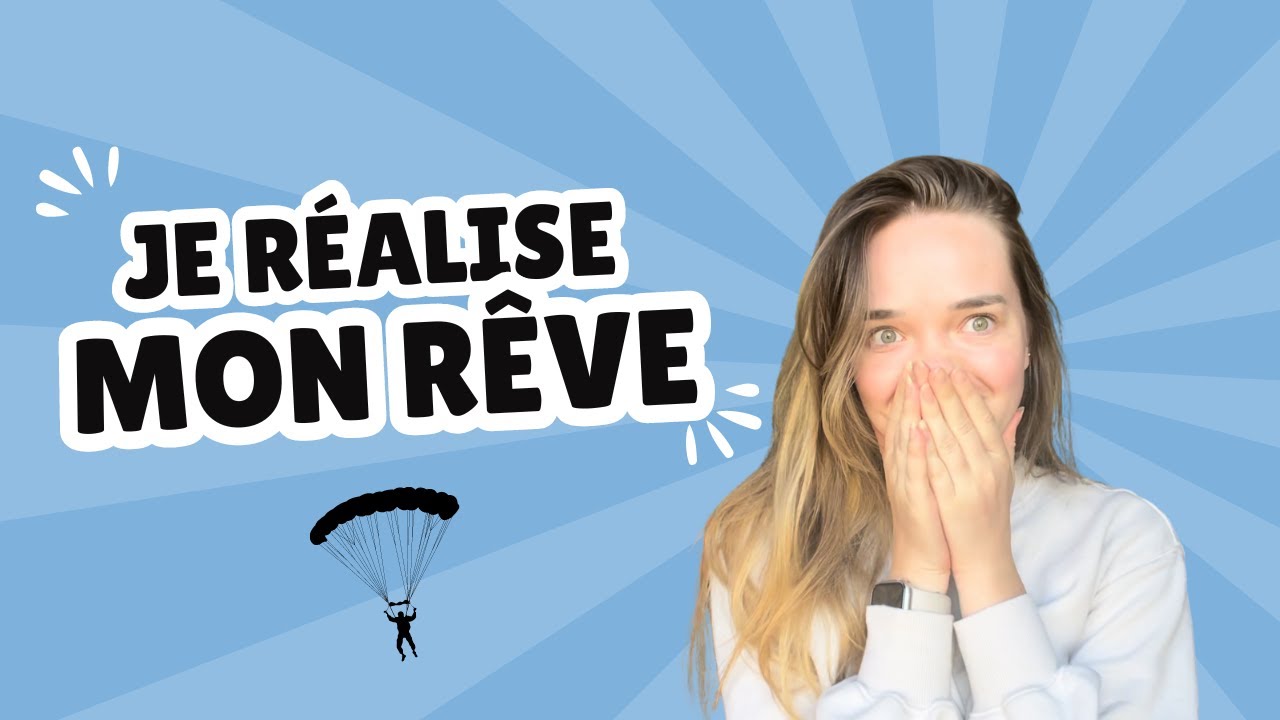 Un rêve devenu réalité ! Mon premier saut en parachute 🪂