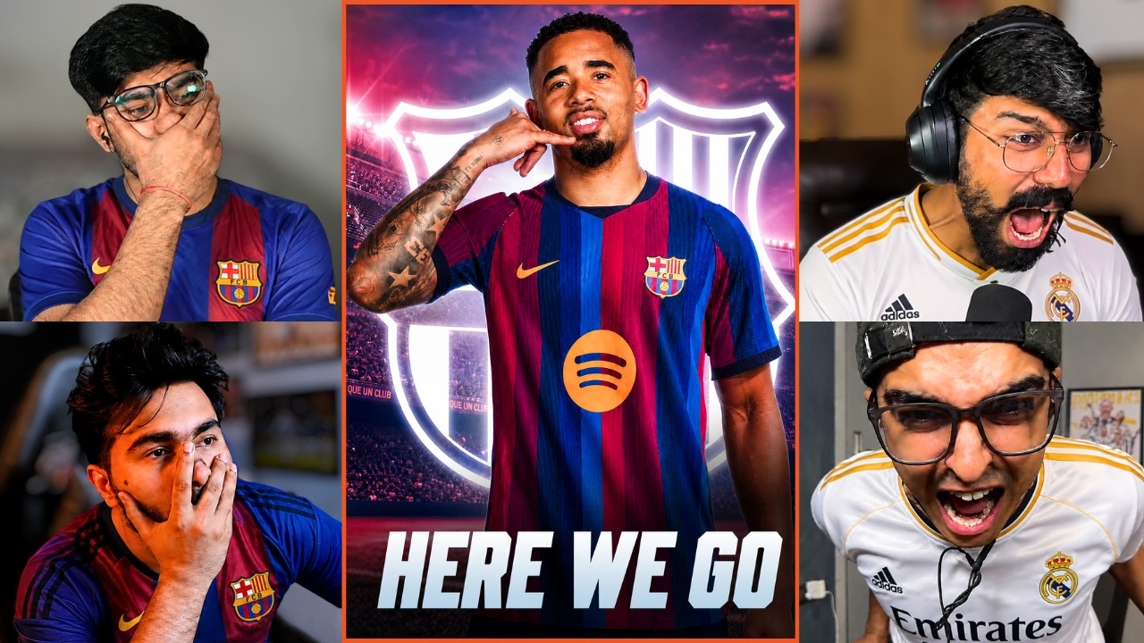 GABRIEL JESUS TO BARCELONA HERE WE GO !!