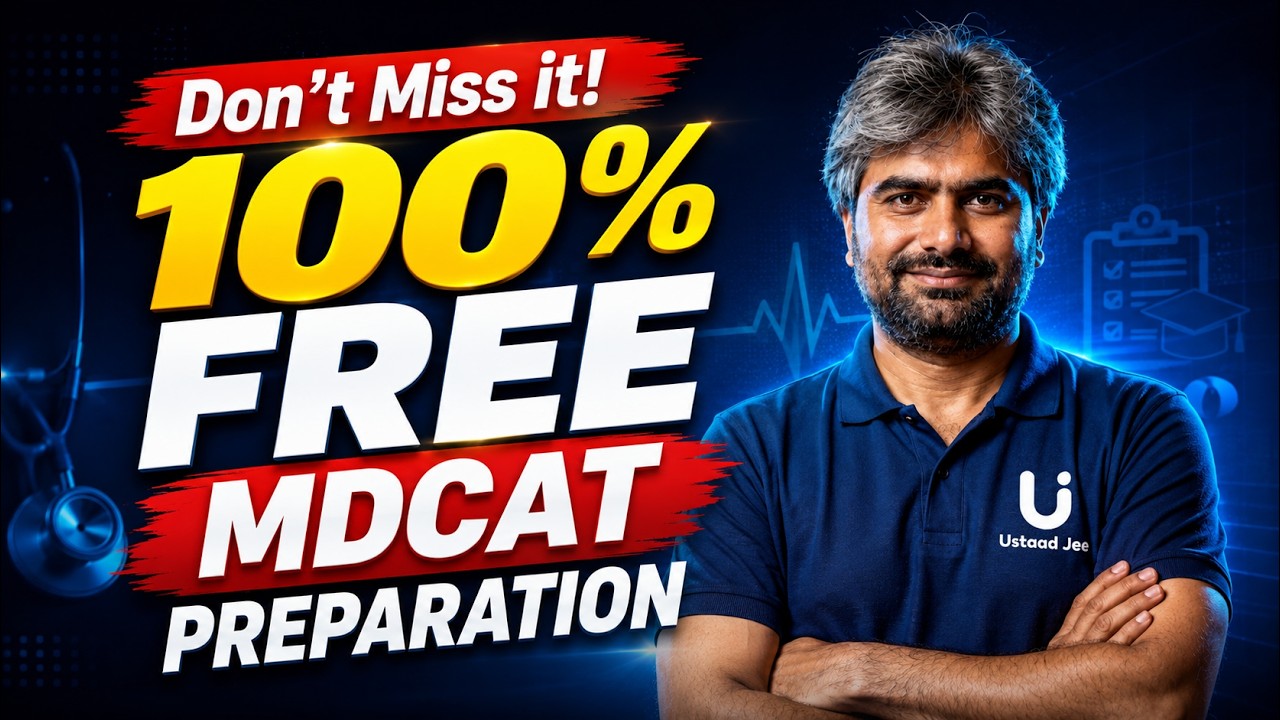 100% Free MDCAT Preparation | MDCAT 2026