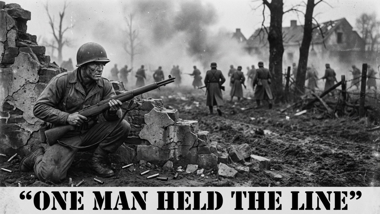 The U.S. Soldier Who Held Off 100 German Troops Alone
