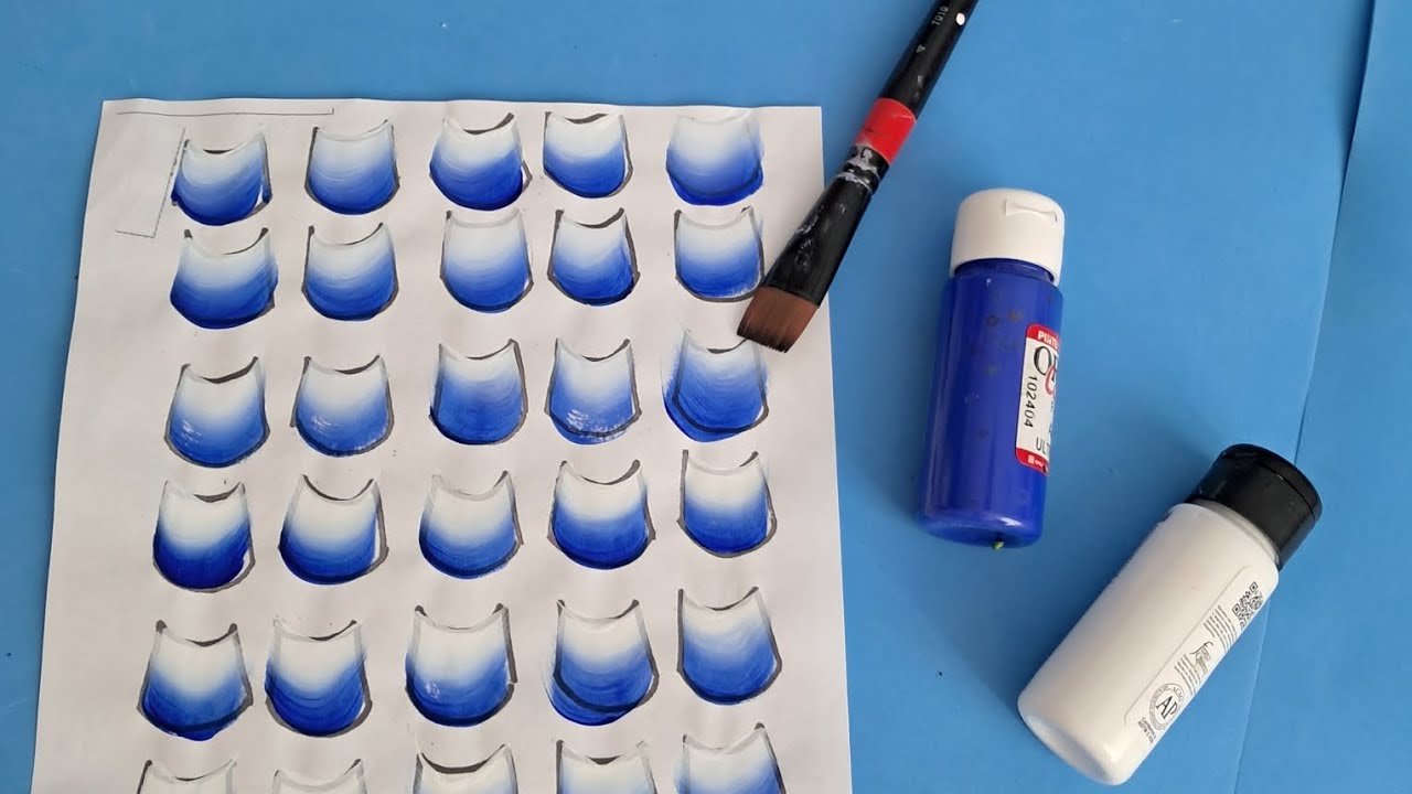 Curso completo de pincelada para pintar flores Clase 2 
