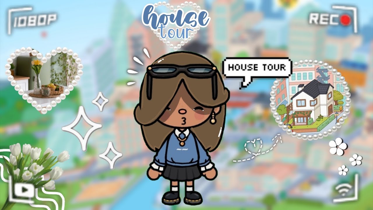 House tour!🎀 ll *WITH VOICE🔊* ll toca boca ll toca abha🌷