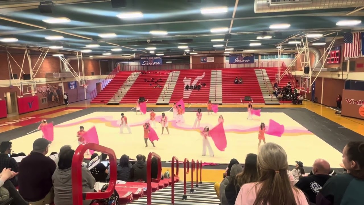 Sunrise Mountain HS Winterguard 2025 ‘Love Somebody’ (@ Valley HS)