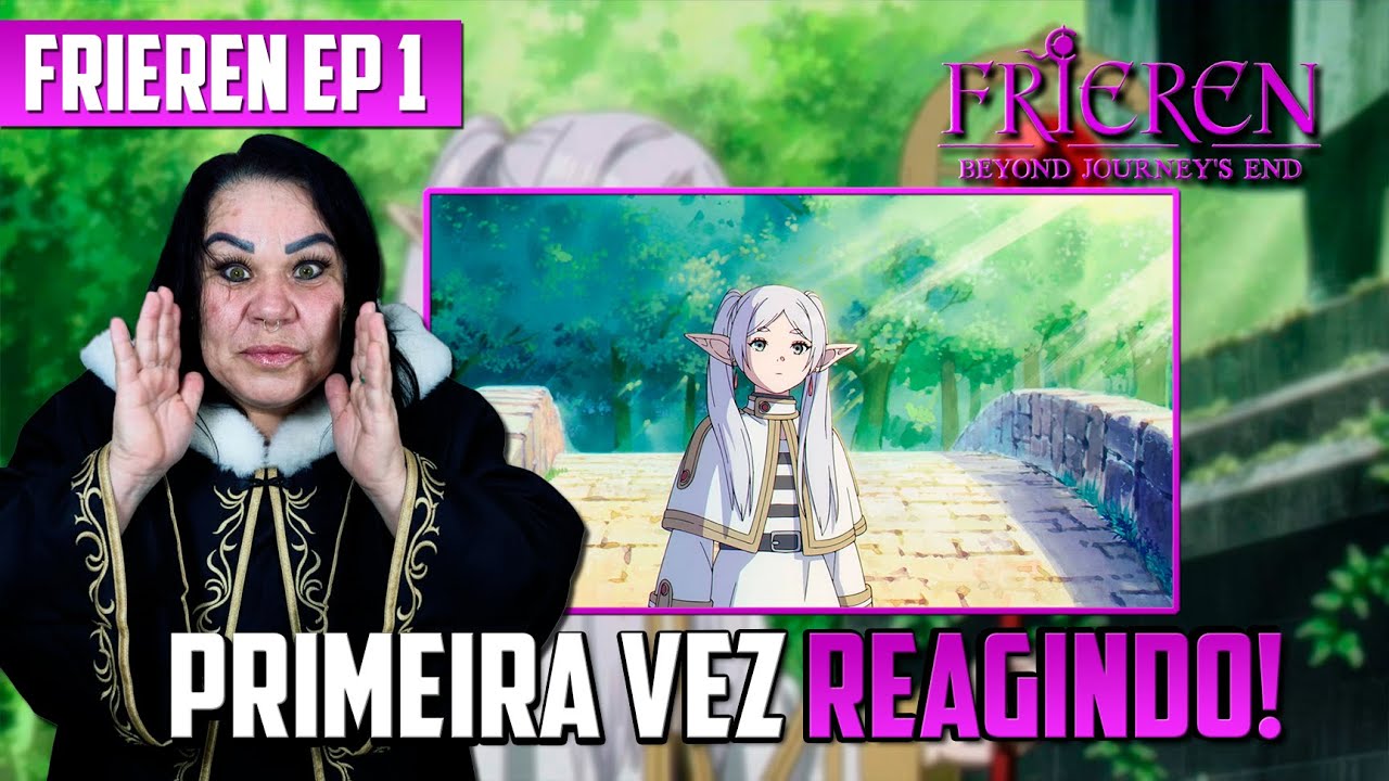 Assistimos FRIEREN pela PRIMEIRA VEZ | SOGRA REAGE: FRIEREN | Frieren React 1