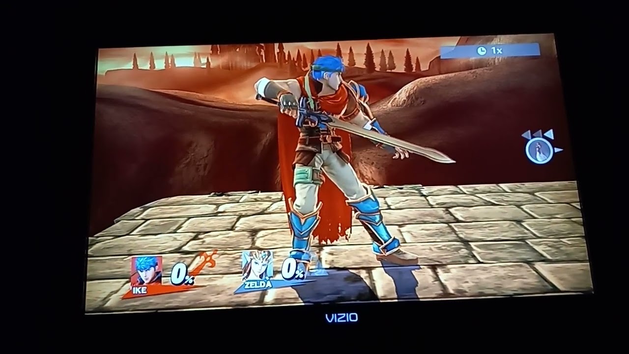 Super Smash Bros. for Wii U - Ike Idle Animations 