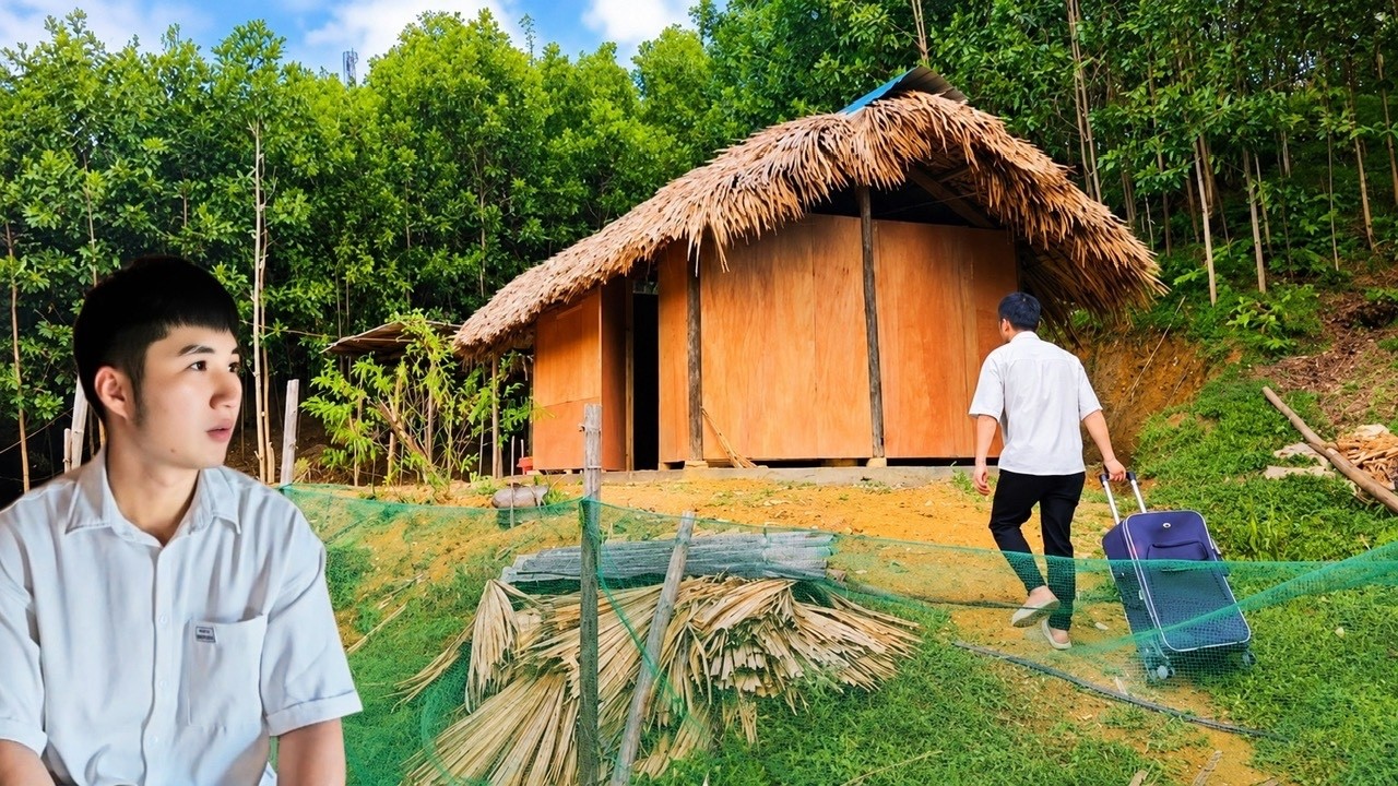 Dr. Tap left his home and rented a small shack in the woods for $200 to live in