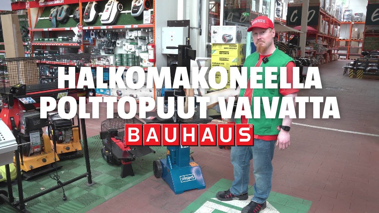 Halkomakone on tehokas ratkaisu polttopuiden tekoon