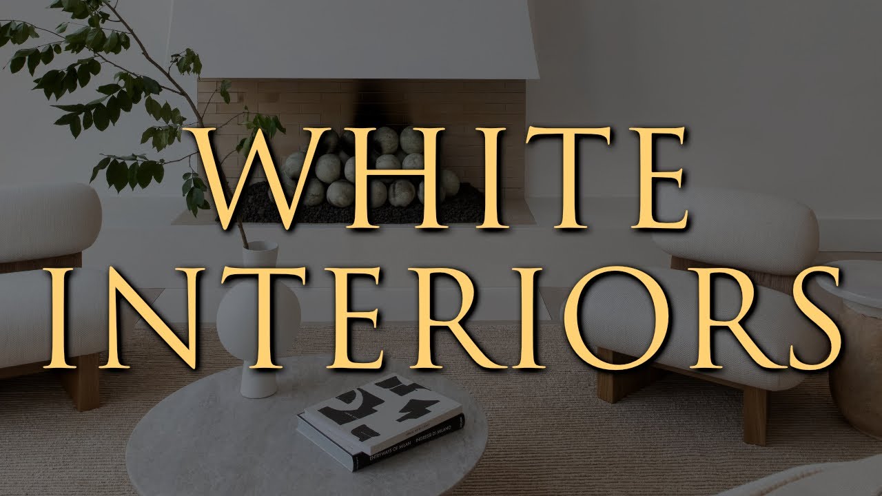 White Colour Palette Decorating | 9 Interior Styling Tips for a Timeless Look (The Colour Series)